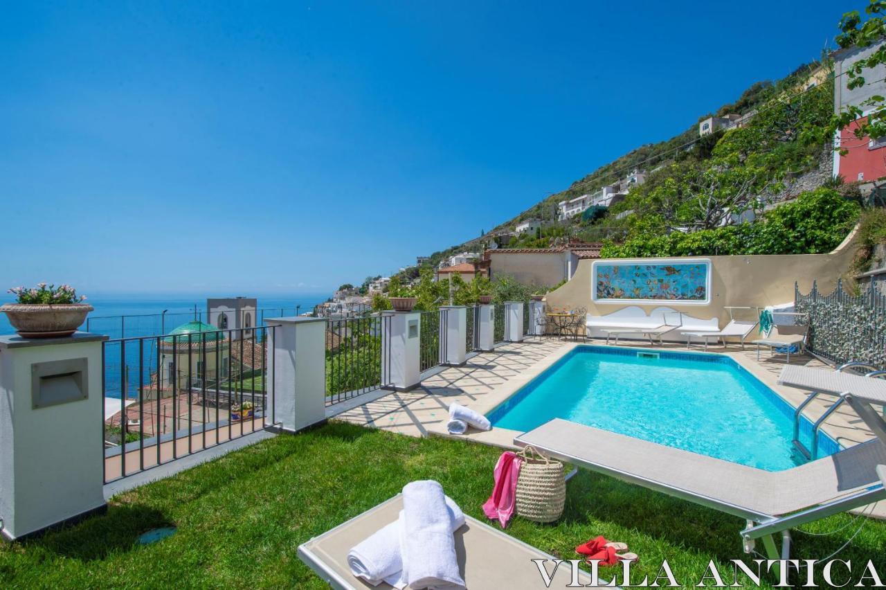 Villa Antica Праяно Экстерьер фото